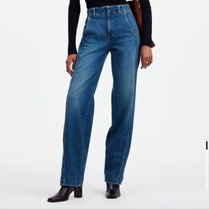 Madewell Tapered Denim Trousers